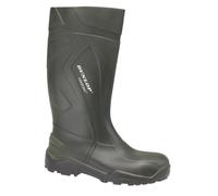 Dunlop Gummistirfel Purofort Plus, Botas de Agua Mujer, Groen, 39