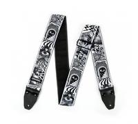 Dunlop ILD04 ILOVEDUST Guitar Strap Skulls