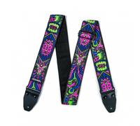 Dunlop ILD05 ILOVEDUST Guitar Strap Fangs Green