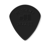 Dunlop JD-47PXLS Nylon Jazz III XL Black Stiffo 1.38mm 6 Pack