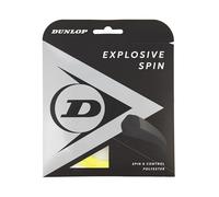 Dunlop Juego de Cuerdas de Tenis Explosive Spin 17 g/1.25 mm, 12 m, Amarillas