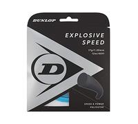 Dunlop Juego de Cuerdas Explosive Speed para Tenis 17 g/1.25 mm, 12 m, Color Azul