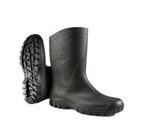Dunlop K580011 Dee Calf PVC - Botas de caucho para hombre sin puntera de acero, color Negro, talla 37