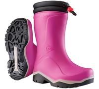 DUNLOP Kids Blizzard - Botas de nieve, botas de agua y botas de invierno para niños y niñas - Impermeables y aisladas - PVC - Rosa - Tallas 24-35