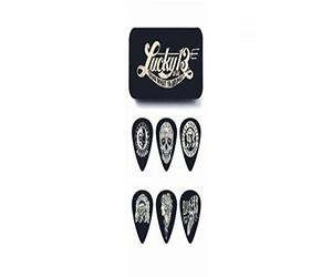 Dunlop l16r1.0 Lucky 13 Púas, casco calavera, 1,0 mm, 36/bolsa