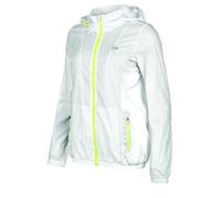 Dunlop Ladies Tracksuit Jacket Club Line-Chaqueta de chándal para Mujer, Blanco, Medium
