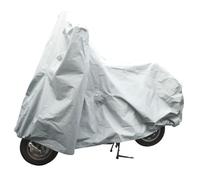 Dunlop Lona Protectora Universal para Moto, Apta para Parabrisas, Impermeable, para Exteriores, 246 x 104 x 127 cm, plástico, Color Gris