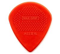 JIM DUNLOP - Max-Grip® Jazz III XL - Púa de nailon de 1,38 mm, paquete de 6 (581PXLN)