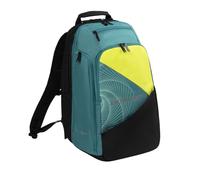 DUNLOP Mochila SX-Performance, Color Verde Azulado/Negro/Amarillo