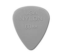 JIM DUNLOP Nylon Standard 0,60 mm gris, paquete de 24 púas (44F060)