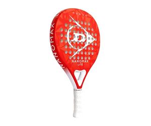 Dunlop Pala de pádel Nanomax | Marco de grafito | Cabeza híbrida | Núcleo Pro EVA | Acabado Extra Grip | Potencia, efecto y control | Nivel medio a avanzado