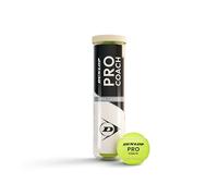 Dunlop Pelota de Tenis Pro Coach: para sesiones de Entrenamiento y Entrenamiento (4 Pelotas)