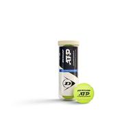 DUNLOP Pelotas de Tenis ATP Championship | Recomendada ATP | Aprobada ITF | Núcleo de goma | Rebote fiable | Partido y entrenamiento | Hierba | Dura | Tierra