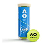 Dunlop Pelotas de tenis Australian Open | Pelota oficial | Aprobada ITF | Calidad Grand Slam | Núcleo premium de goma | Fieltro tejido | Hierba | Dura | Tierra