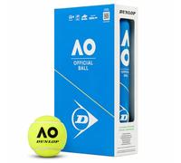 DUNLOP Pelota de Tenis Australian Open: para Tierra Batida, Pista Dura y césped (2 x 4 Pelotas)