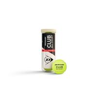 DUNLOP Pelotas de Tenis Club All Court | Aprobada ITF | Hierba | Dura | Tierra | Núcleo de goma | Fieltro punzonado | Rebote fiable | Resistente para ocio