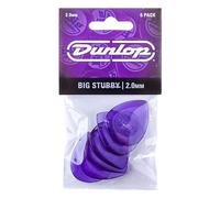JIM DUNLOP Púas Big Stubby 2,00mm Saco de 6