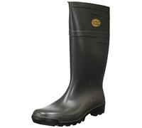 Dunlop Pricemastor - Unisexo Rodilla Alto Wellington Lluvia Botas, Verde, CE Certificado Impermeable y Químico Resistente PVC Botas de Agua para Exterior, Jardinería y Granja Trabajar - EU47, UK12