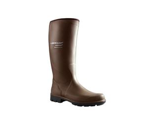 Dunlop Protective Footwear Botas industriales Terroir PRO unisex, marrón oscuro/negro, 5 UK, Marrón oscuro y negro, 39 EU