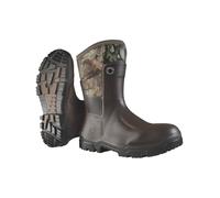 Dunlop Protective Footwear Botas unisex Snugboot de media pantorrilla, marrón oscuro/negro, 36, Marrón oscuro y negro, 39 1/3 EU