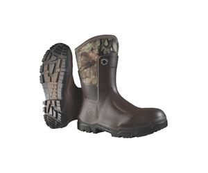 Dunlop Protective Footwear Botas unisex Snugboot de media pantorrilla, marrón oscuro/negro, talla 44, Marrón oscuro y negro, 42 2/3 EU