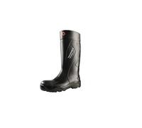 Dunlop Protective Footwear, C762041, Purofort+ Full Safety, Negro/Rojo, Talla 46 EU
