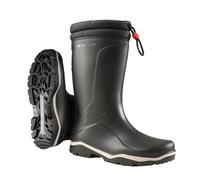 Dunlop Blizzard - Unisexo Invierno Seguridad Moda Térmico Botas, Negro, Impermeable y Químico Resistente PVC Bota de Agua con Pelo Recubrimiento y Tracción Suela para Exterior Divertido - EU45, UK10.5