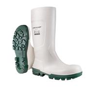 DUNLOP Protective Footwear, NB1JB01, Work-It S4, Blanco - 100% Impermeable - Talla 42