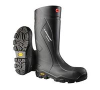 Dunlop Protective Footwear, Purofort+ Expander full safety with Vibram sole Omega, 100% Waterproof Purofort Material, Lightweight and Durable Protective Footwear, Slip-Resistant, EC02A33.08, Size 8 US