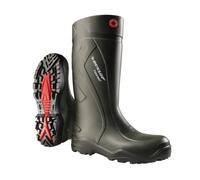Dunlop Botas de goma Purofort+ D760933 Seguridad total Verde oscuro/rojo Talla 40 EU
