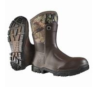 Dunlop Protective Footwear Snugboot - Botas unisex de media pantorrilla, marrón oscuro/negro, talla 38, Marrón oscuro y negro, 42 1/3 EU
