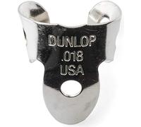 Dunlop Púas para Dedos y Pulgar, níquel y Plata, 0,18 mm, Paquete de 5 Unidades