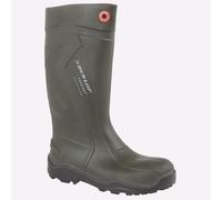 Dunlop Purofort + Seguridad Hombre Protección Exterior Botas de Agua Verde