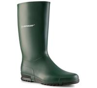 DUNLOP Sport Heritage Green/Black Gummistiefel, Regenstiefel für Damen, Herren, Kinder, Mädchen und Jungen, Grosse 42
