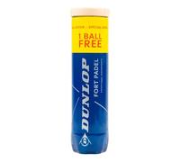 Dunlop Sports Fort Padel - Bote de 4 Pelotas Bolas de pádel - Bola de pádel - (Bote de 4 Pelotas)