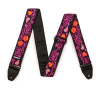 Dunlop Strap JH22 Hendrix Blacklight Monterey Pink