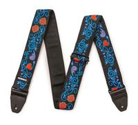 Dunlop Strap JH24 Hendrix Blacklight Monterey Blue