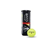 DUNLOP Tennis Ball Club All Court - for Clay, Hard Court and Grass 3 Balls