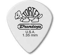 Dunlop Tortex Jazz III - Púas, color blanco, 1,35 mm