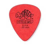 JIM DUNLOP Tortex Standard 0,50 mm rojo, Paquete de 24 púas (418F050)