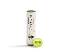Dunlop Trainer VDT - Bote de 4 Pelotas Pelotas de Tenis - Pelota presurizada - (Bote de 4 Pelotas)