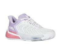 DUNLOP Ultrashot 4 - Tenis para Mujer, Wht Orchid Petal Neonblaze, 38 EU