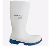 Dunlop Purofort Estriados Seguridad Blanco Wellington Trabajo Botas Comida Pro