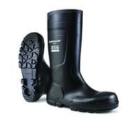 DUNLOP Work-It S5 - Botas de trabajo para hombre y mujer- Impermeables con puntera de acero y suela antideslizante - Negras - Tallas 35-50