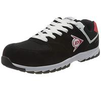 DUNLOP Zapato de Seguridad S3 Flying Arrow Negro Piel de Ante y Mesh, Puntera Composite - DL0201039