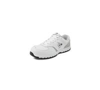 Dunlop Zapato de Seguridad S3 Flying Arrow Blanco, Piel Nobuck y Mesh, Puntera Composite - DL0201041
