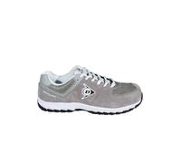 Dunlop Zapato de Seguridad S3 Flying Arrow Gris en Piel de Ante y Mesh, Puntera Composite - DL0201017
