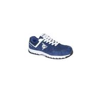 DUNLOP Zapato de Seguridad S3 Flying Arrow Navy en Piel de Ante y Mesh, Puntera Composite - DL0201026