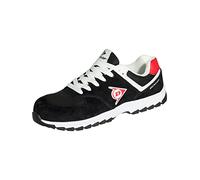 Dunlop Zapato de Seguridad S3 Flying Arrow Negro en Piel de Ante y Mesh, Puntera Composite - DL0201039 (Edition 2021) Talla 46