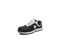 Dunlop Zapato de Seguridad S3 Flying Arrow Negro Piel de Ante y Mesh, Puntera Composite - DL0201039